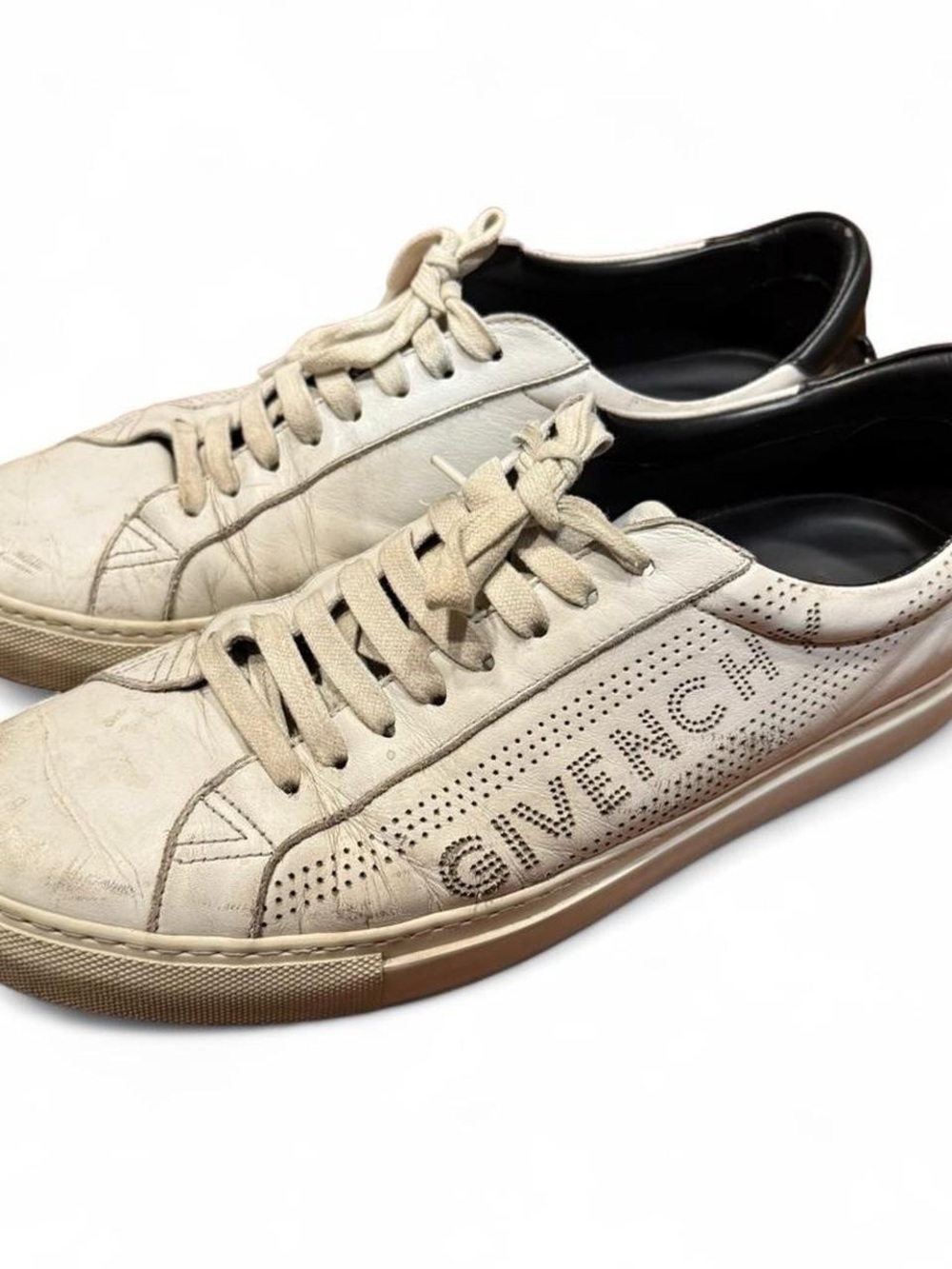 Givenchy Urban Street Low Top Leather Sneakers Size 43